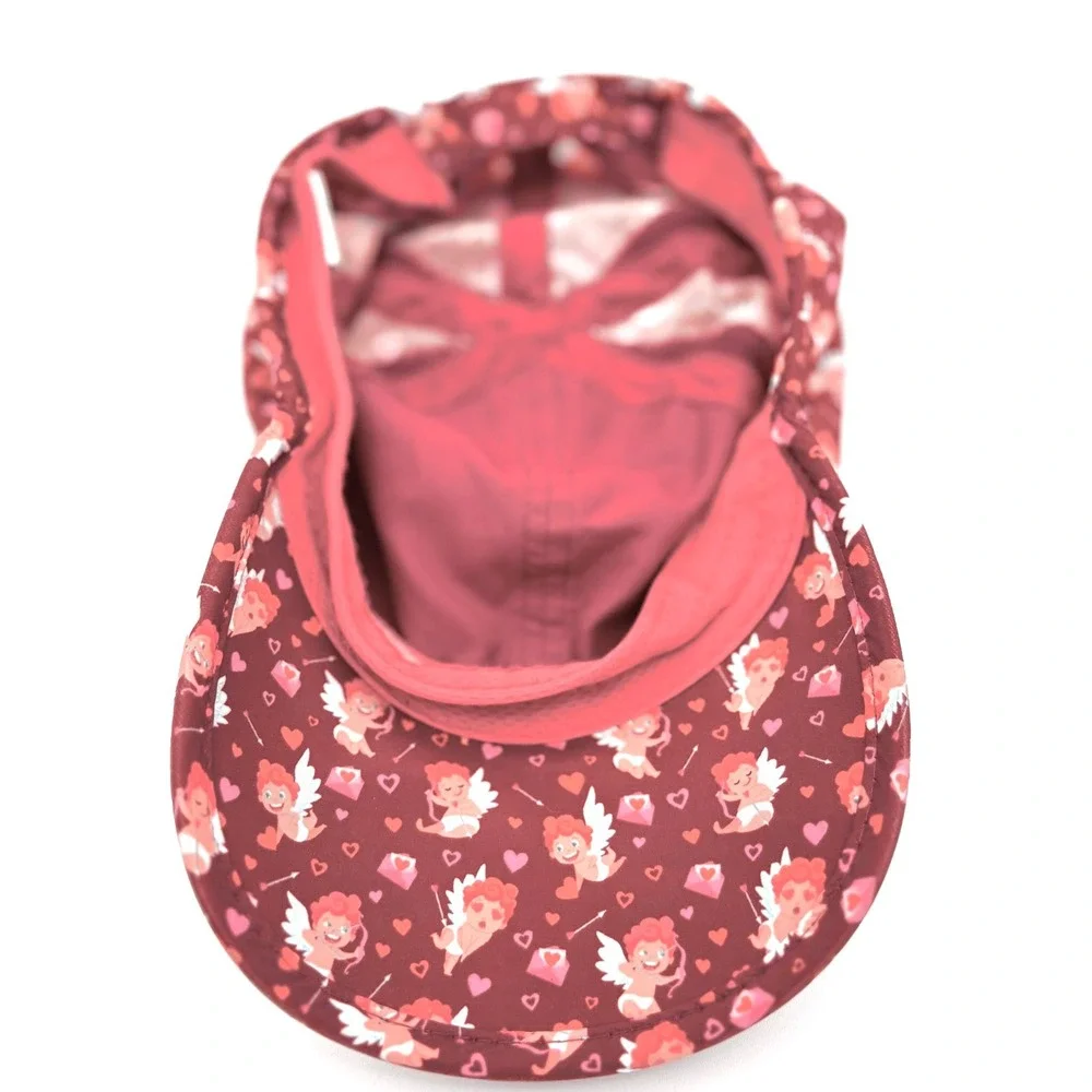 Sprints Performance Running Hat Red Pink Cupid Valentine Discontinued Adjustable